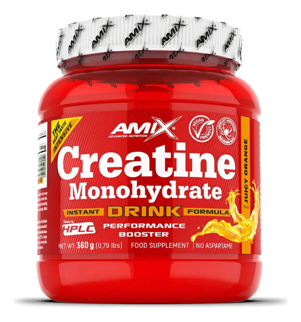 Creatine Monohydrate Con Sabor Drink 360gr Amix