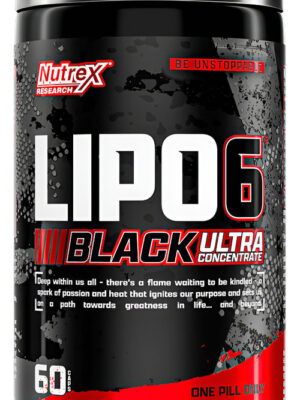 Lipo 6 Black Ultra Concentrado 60 Cápsulas Nutrex