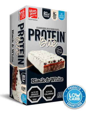 Bite BlackWhite Pack 4 Barritas 55g C/u Yourgoal Nutrition