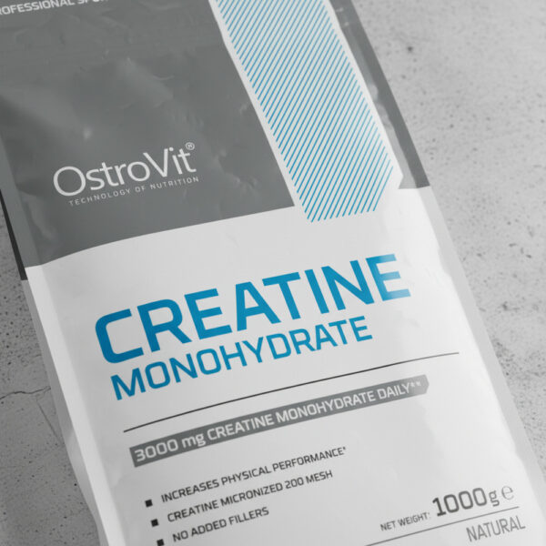 OSTROVIT CREATINA 1000 GR 1 KG MONOHIDRATADA BOLSA + SHAKER