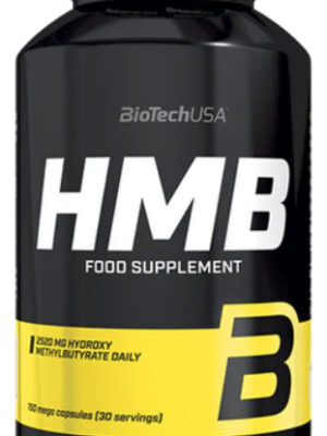 Hmb 150 Capsulas Biotechusa 30 Servicios Sabor Neutro