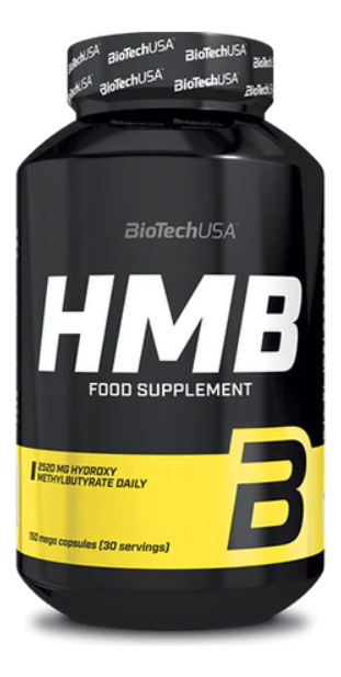 Hmb 150 Capsulas Biotechusa 30 Servicios Sabor Neutro