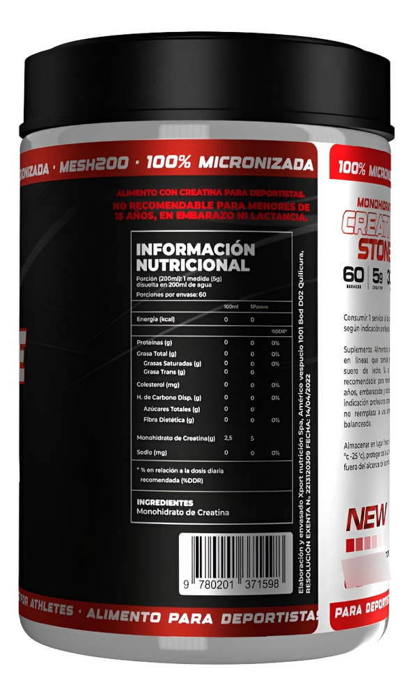 Creatine Stone Monohydrate 300g / 5 G Porcion
