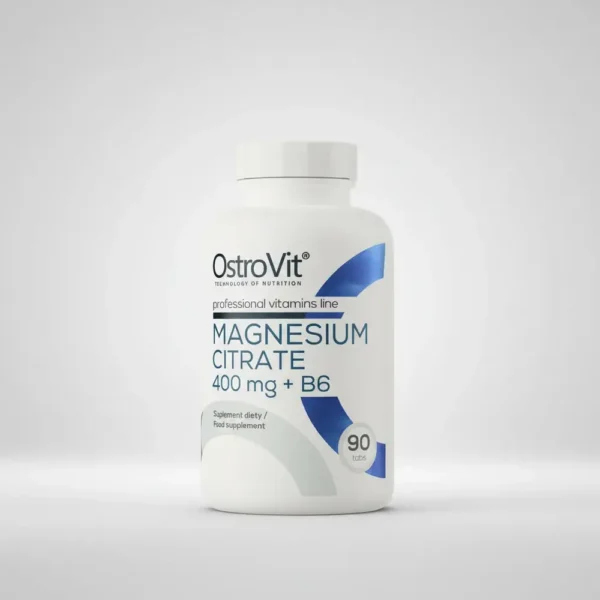 OstroVit Magnesium Citrate 400mg + B6 Magnesio 90tab