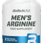 Men's Arginine Rendimiento Masculino 90 Cápsulas Biotech Usa Sabor Sin Sabor