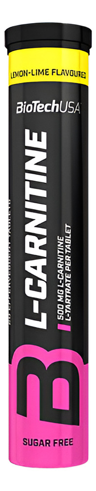 L-carnitine Effervescent - 20 Tabletas Biotech Usa