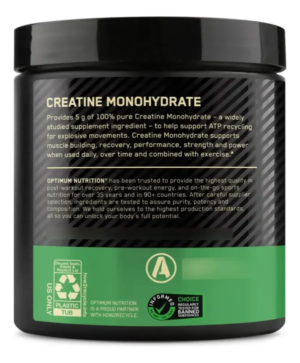 Optimum Nutrition Micronized Creatine Powder 300g / 600g