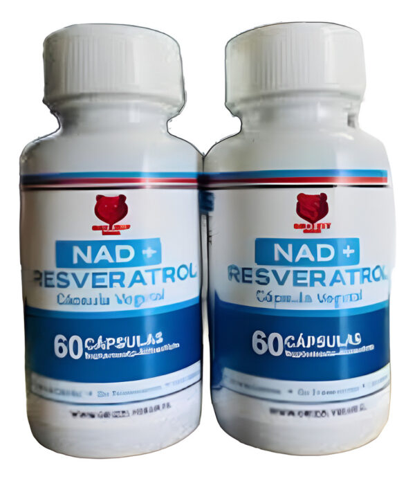 Grizzly Bear NAD+ Resveratrol 60 Cápsulas
