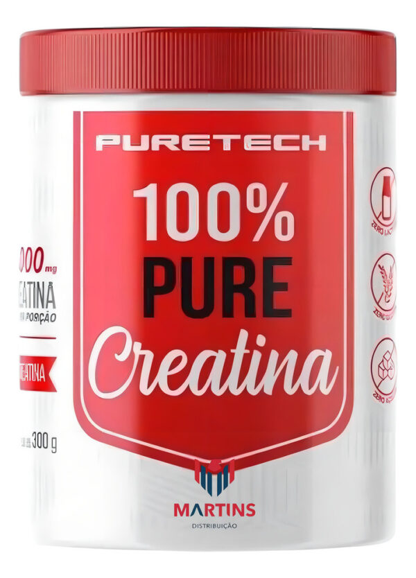 943609-MLA92724903615_092025 Creatina Puretech, 300 G, 100% Pura, 3000 Mg Por Porción, Sabor Sin Sabor