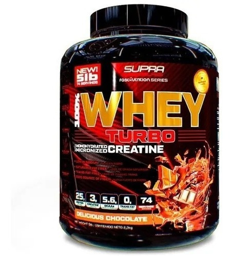 100% Whey Turbo 5 LB Proteína