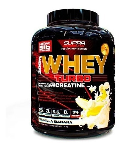 100% Whey Turbo 5 LB Proteína