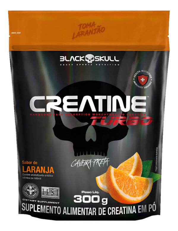 Black Skull Creatine Turbo 300g Creatina Sachet