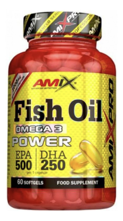 953886-MLA89457948600_082025 Fish Oil Omega 3 Power - 60 Softgels - Amix Sabor Sin Sabor