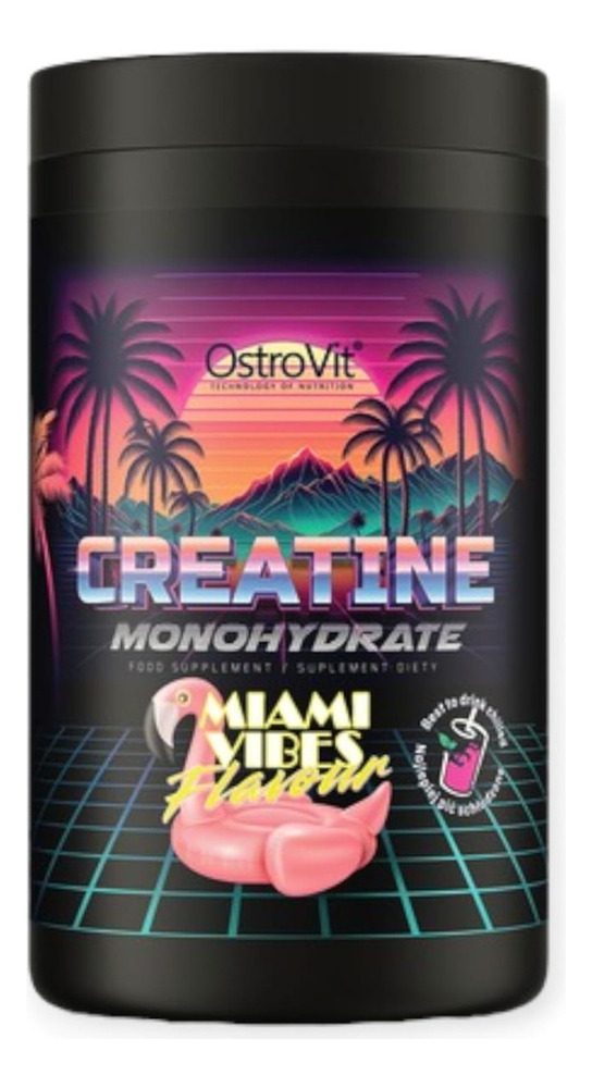954457-MLU76989251893_062024 Creatina Monohidratada 500g Miami Vibes - Ostrovit