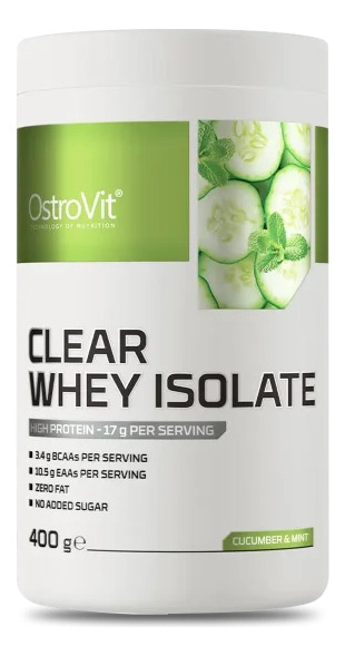 955298-MLC86166024352_062025 Ostrovit Clear Whey Isolate 400g En Polvo