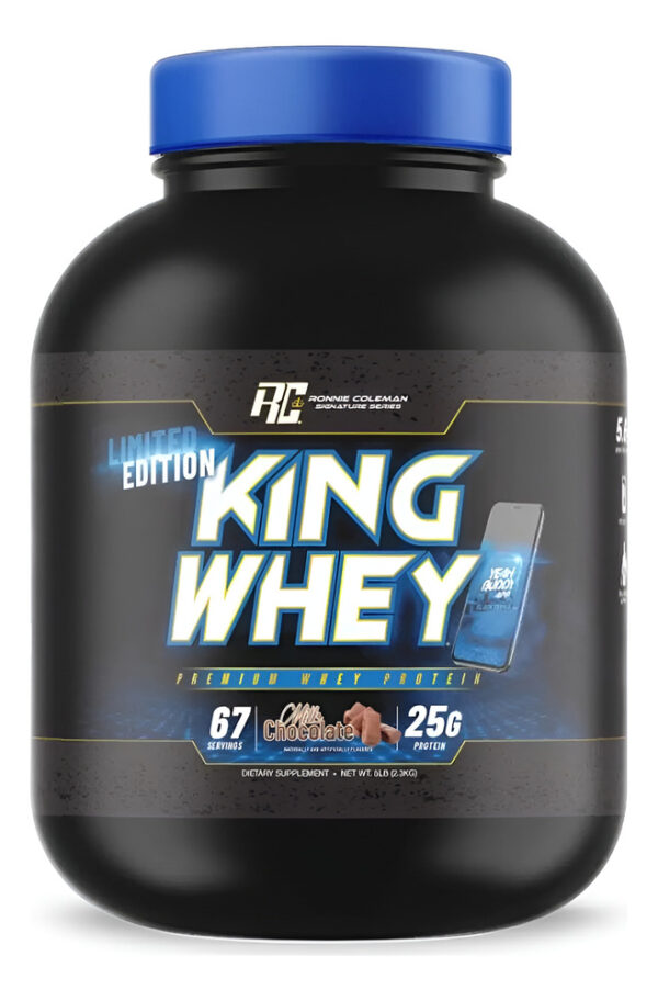 957109-MLC88939047342_082025 Proteína King Whey 5 Lb | Ronnie Coleman ( Envio Gratis)