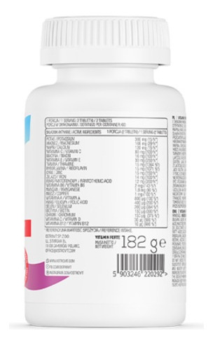 Vit&min Forte 120 Cápsulas Ostrovit