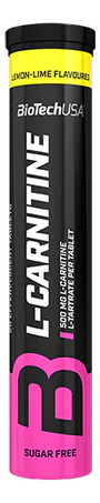 L-carnitine Effervescent - 20 Tabletas Biotech Usa