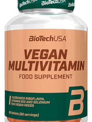 Vegan Multivitamin 60 Tabletas Biotechusa Sabor Sin Sabor