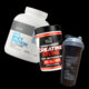 Pack Proteina 4 Lbs + Creatina Stone 300g + Shaker