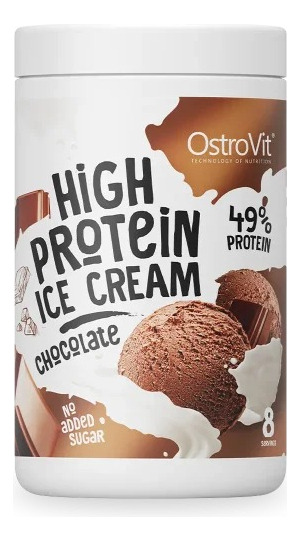 High Protein Ice Cream - Sabor Milky - 8 Sv - Ostrovit
