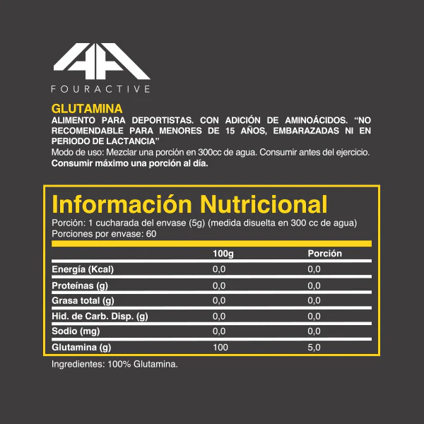 Glutaimpact Amino Acid Fouractive