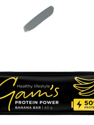 977116-MLC92618077300_092025 Gams Protein Power Banana 40g ( Unidad)