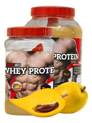 978940-MLC83199890217_032025 Whey Protein Wpc 80 Sabor Lucuma 4 Lbs