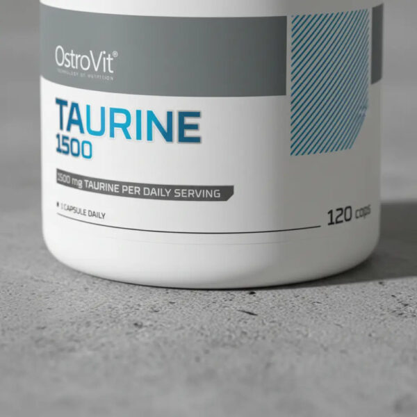 Taurine 1500 Mgr 120 Cápsulas Ostrovit Sin Sabor