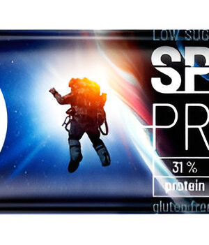 Box Space Protein Chocolate Caramel 50 G / 24 Uni