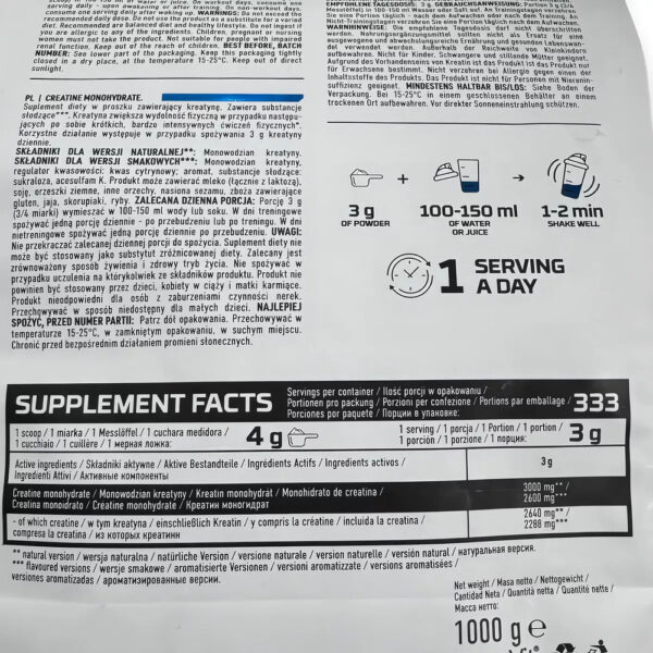 984773-MLC81026149109_112024 Creatine Monohydrate 1 Kg + Shaker