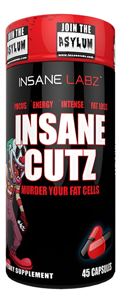 Insane Cutz 45 Píldoras Termogenico