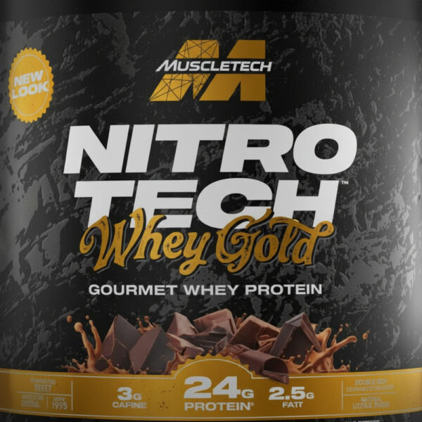 MuscleTech Nitro-Tech 100% Whey Gold 5 lb Proteína 7 Sabores
