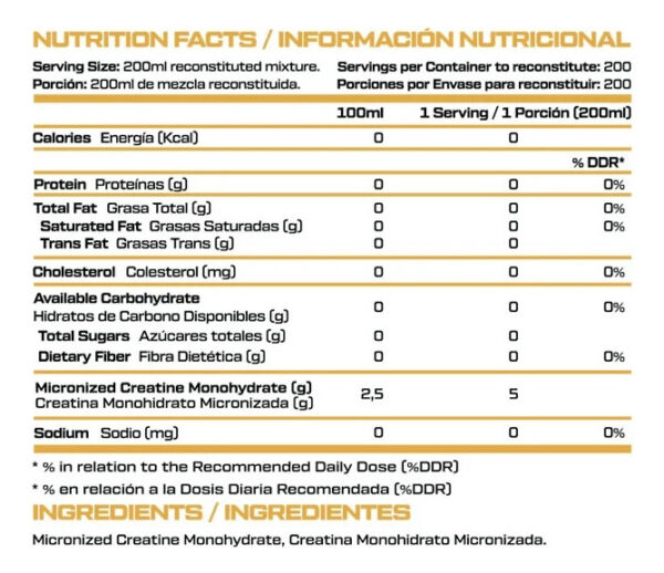 Micronized Creatine Monohydrate Turbo 1kg