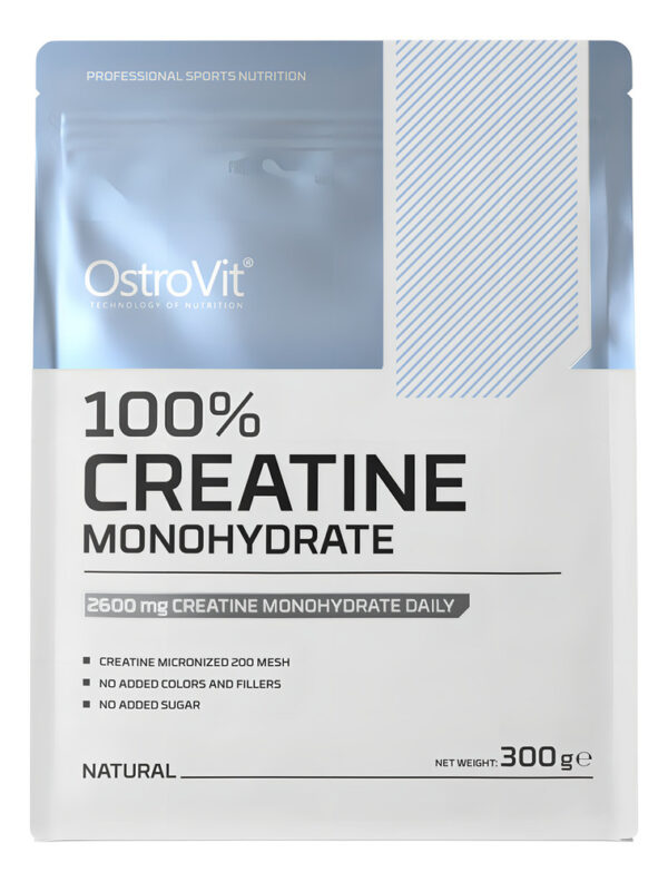 Creatine Monohydrate 300 Gramos Sin Sabor Ostrovit En Polvo