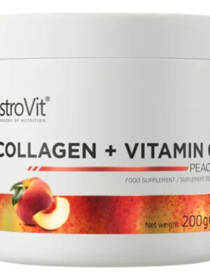 Collagen + Vitamin C 200g ( Sabores Surtidos ) Sabor Durazno