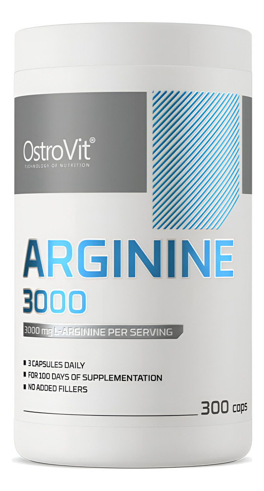 Arginine 1000 300 Capsulas - Ostrovit Sabor Sin Sabor