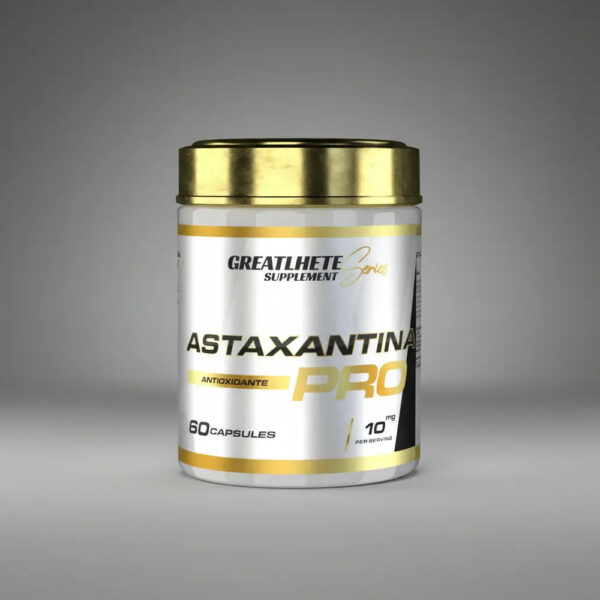 Greatlhete Astaxantina Pro Suplemento Antioxidante 60 Cápsulas