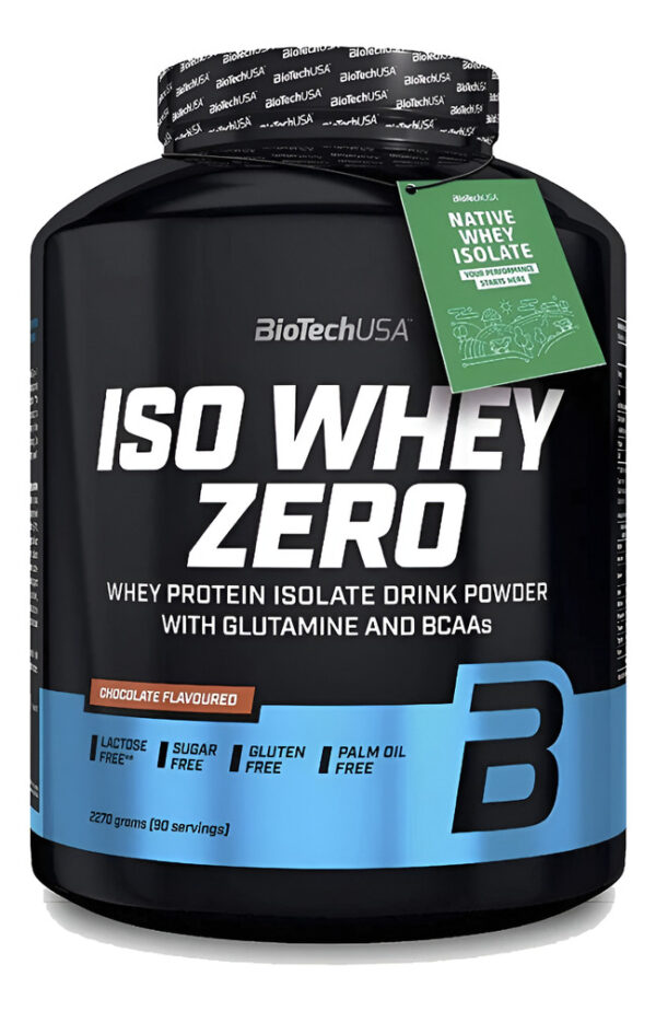 BioTechUSA Iso Whey Zero 2.27kg Proteína Sabores Surtidos