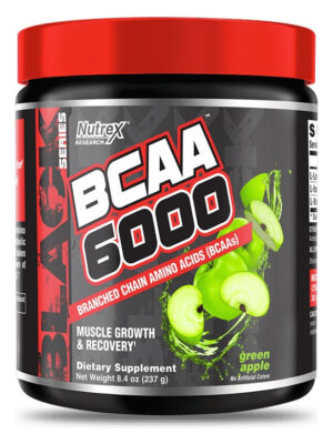 Bcaa 6000 Aminoacidos Pre Entreno Fruit Punch 231grs Nutrex