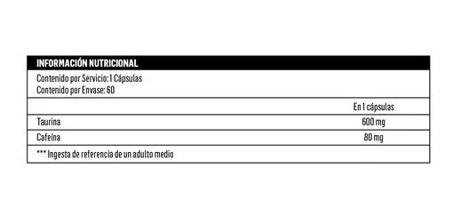 Cafeina + Taurina Biotech Usa ( Envio Gratis)