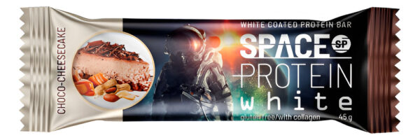 997066-MLC87565327278_072025 Box Space Protein White Chocolate Cheesecake 45 G /24 Uni