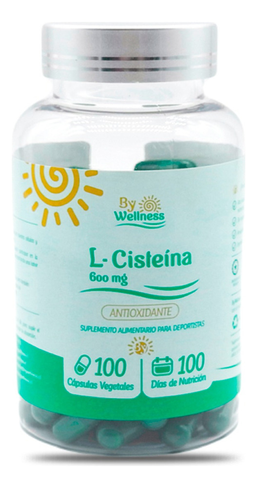 Protector Hepático L-cisteina 600 Mg -100caps + Envio Gratis