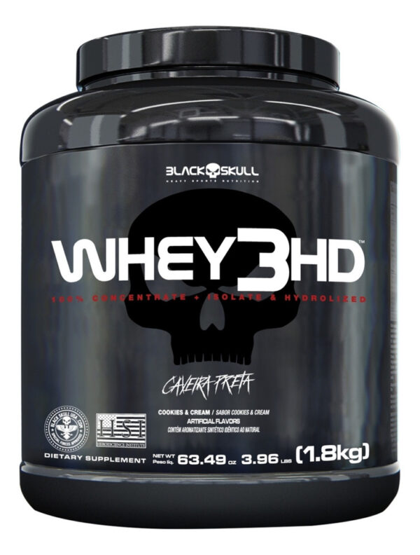 Black Skull Whey 3HD 1.8kg Proteína