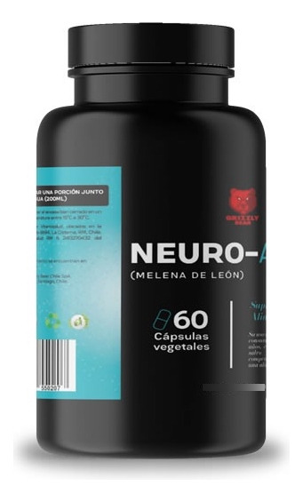 Grizzly Bear Neuro-Activ 60 Cápsulas