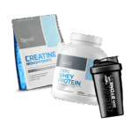 05 Pack Ostrovit 1 Creatina 300g +1 Proteina 4 lbs +1 Shaker