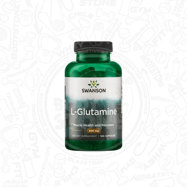 Swanson L-Glutamine 500mg Suplemento