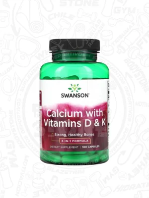 Swanson Calcium with Vitamins D&K Suplemento