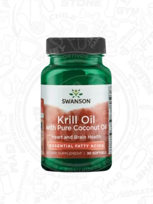 Swanson Krill Oil + Pure Coconut Oil Suplemento