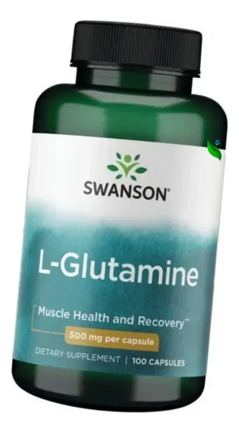 Swanson L-Glutamine 500mg Suplemento